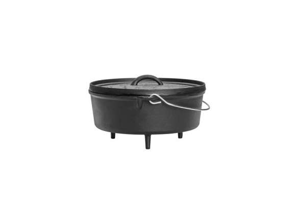 poler dutch oven with lid cast iron  