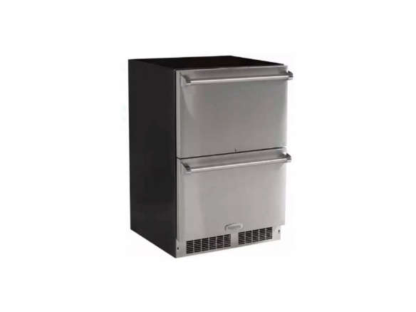 marvel professional series mp24rds2ns 24 in. built in refrigerated drawers 8