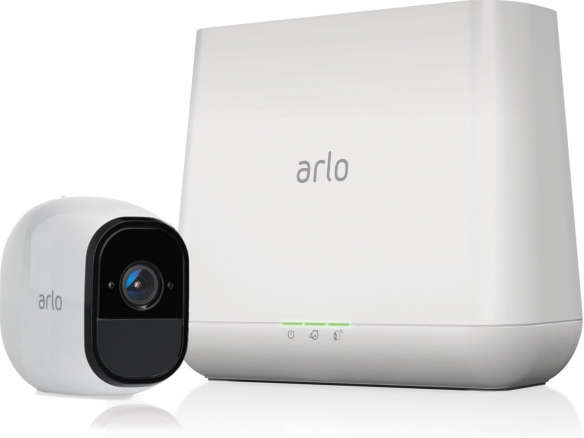 arlo pro security system with hd camera & siren 8