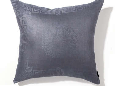cosmos pillows vintage linen palepair dark gray  
