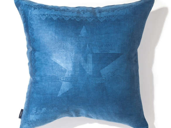 northern star natural indigo double sided pillow 8