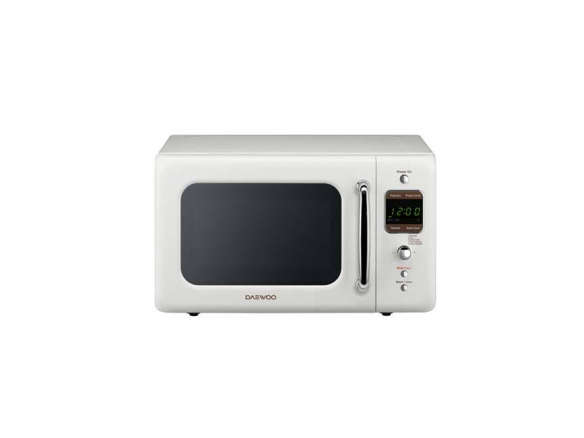 daewoo retro 0.7 cu ft 700 watt countertop microwave 8
