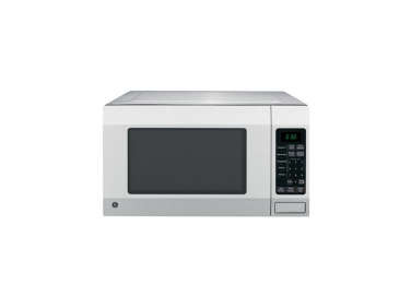 ge full size microwave stainless steel  