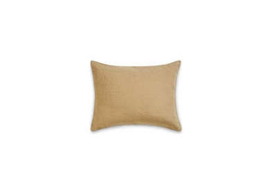 merci washed linen throw pillow blister beige  