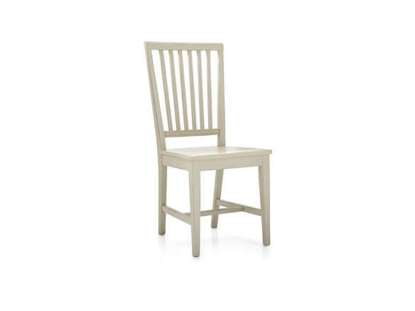 village vamelie wood dining chair and natural cushion 8