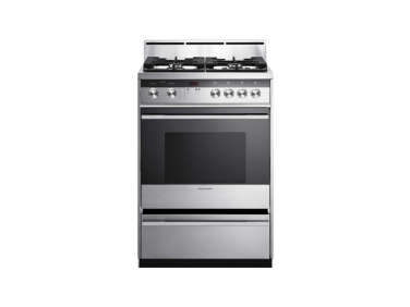 fisher and paykel 24 inch pro style gas range  