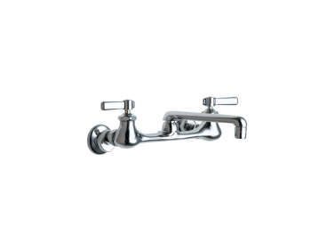 chicago faucets wall mounted kitchen sink faucet  