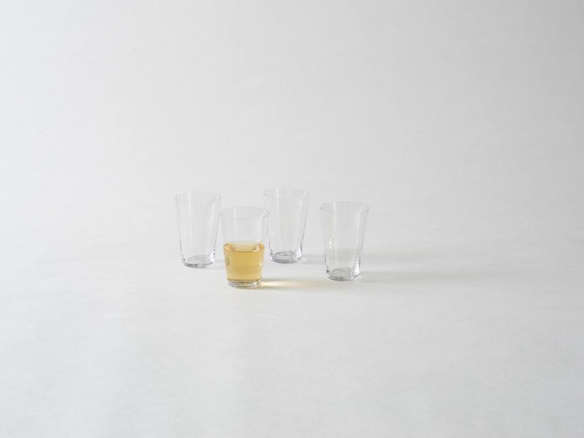 deborah ehrlich : simple crystal white wine glass 8