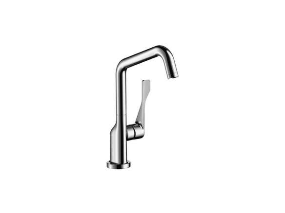 hansgrohe 39850801 axor citterio kitchen faucet, steel optik 8