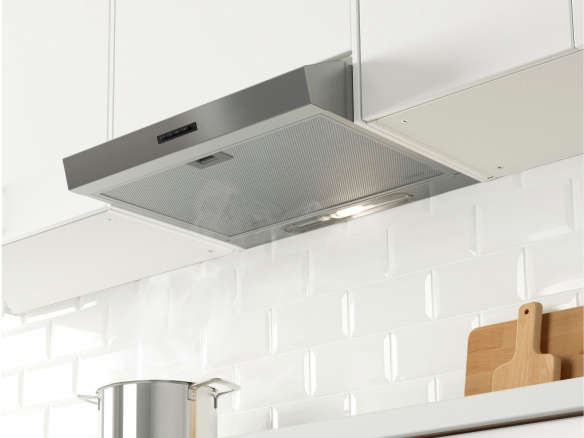 ikea eventuell built in extractor hood stainless steel  