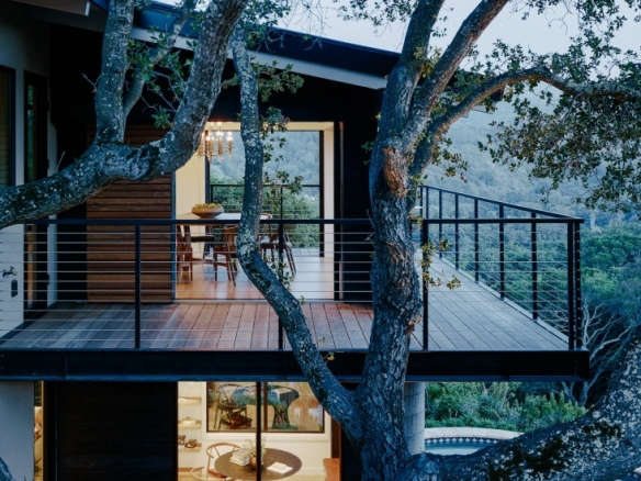 malcolm davis california indoor outdoor living deck pool tree 2   1 584x438