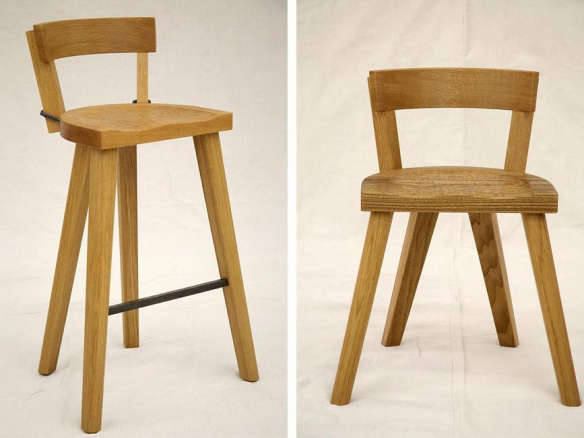 marolles bar stool four legged chair  