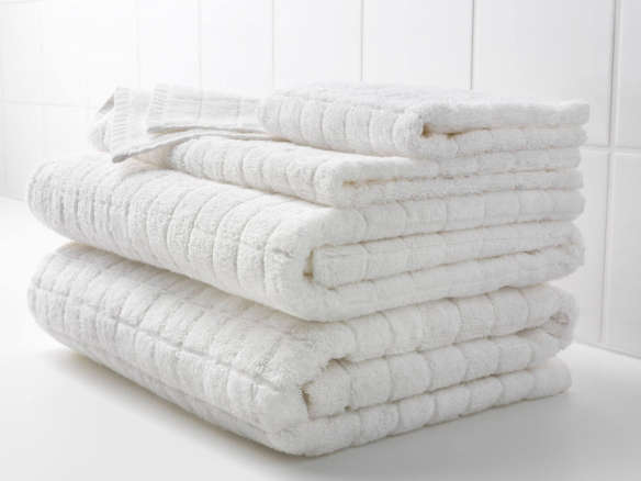 ikea afjarden white towels stack  