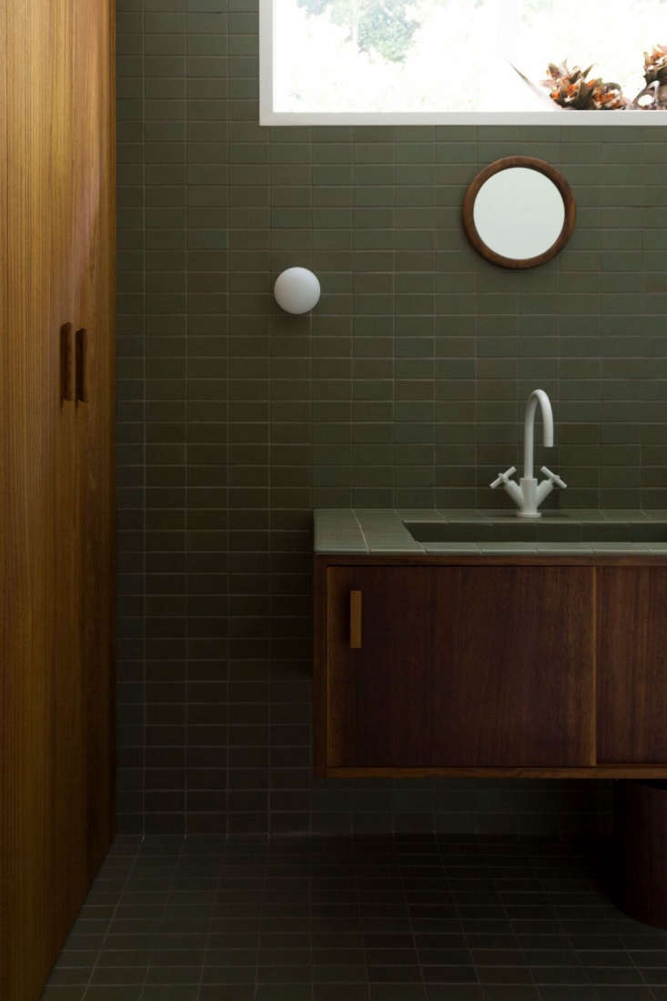 Bathroom Of The Week Two Bath Remodels With Bold Green Tile