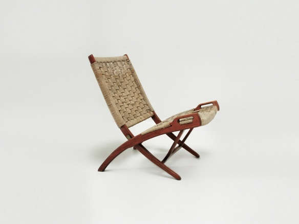 vintage rope folding chair 8