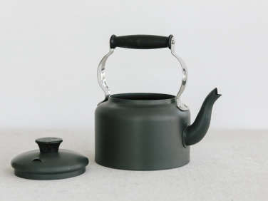 netherton foundry black teakettle ebonized handle  