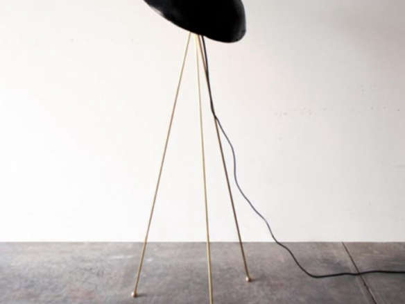 stahl & band’s concrete & brass lamp 8