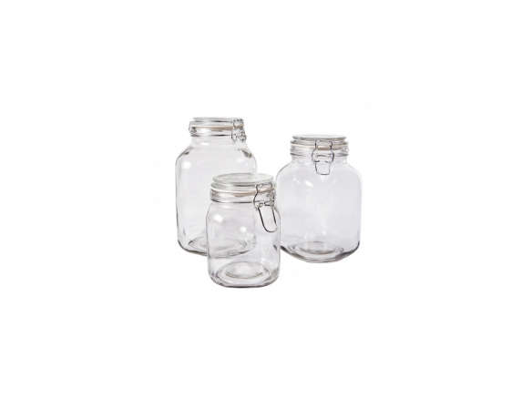 anchor hocking clear glass jars  