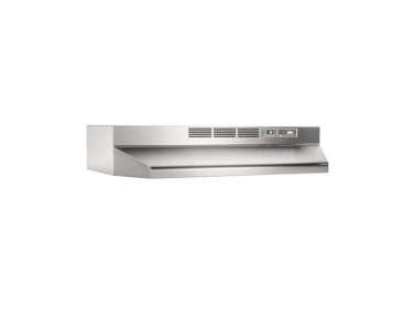 broan capable non ducted under cabinet range hood  