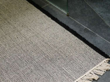 nodi rugs black tan weave 1  