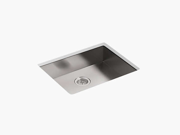 vault single bowl dual mount kitchen sink 8