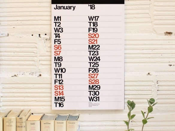book shop oakland wall calendar 2018  