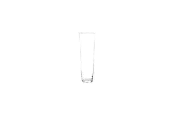 designer deborah ehrlich&#8217;s simple crystal straight champagne glasse 17