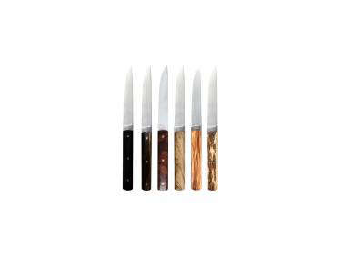 perceval knife mixed wood set 6  