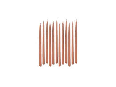 williams sonoma colored tiny taper candles  