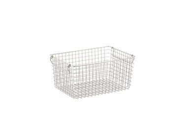 wire baskets with handles container store  