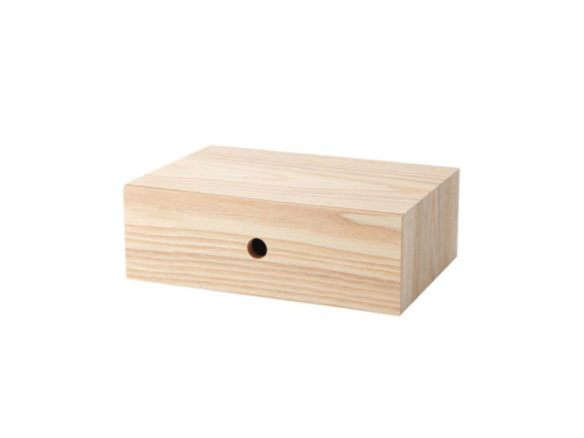 wooden drawer from muji  
