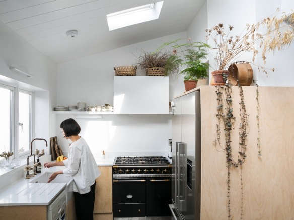 Kitchen of the Week Calamine Pinks in a Converted Barn Kitchen by Plain English portrait 26