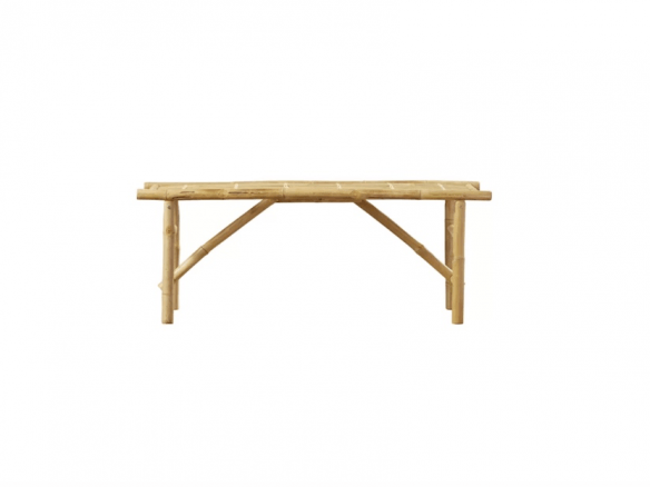 bamboo folding bench porter wayfair  