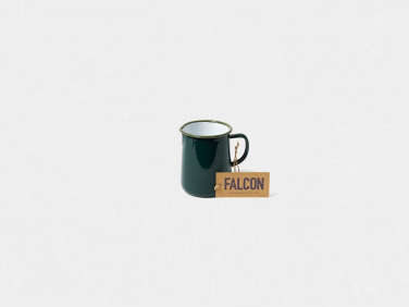 falcon enamelware small jug samphire green  