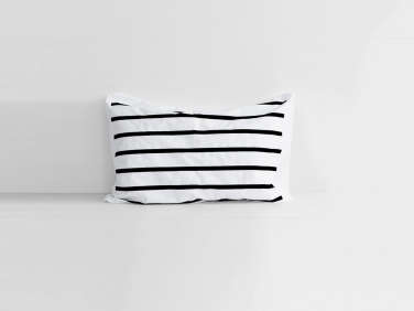 father rabbit cotton nautical stripe pillowcase  