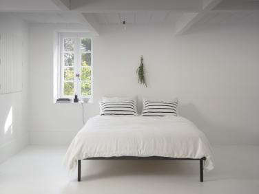 father rabbit white bedroom nautical stripe pillowcase  