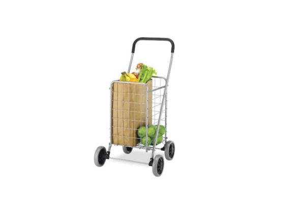 large folding grocery shopping cart trolley 8