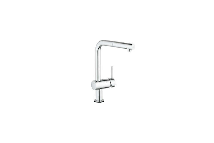 grohe minta touch single handle pull down sprayer faucet 9
