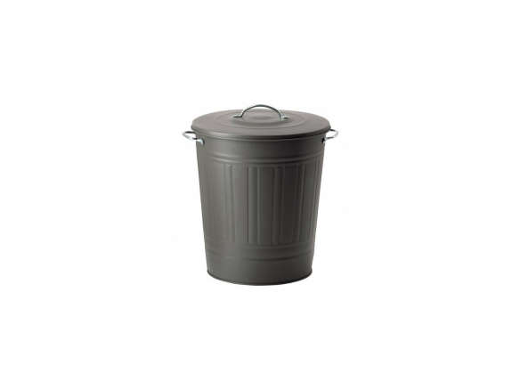 knodd bin with lid, gray 8
