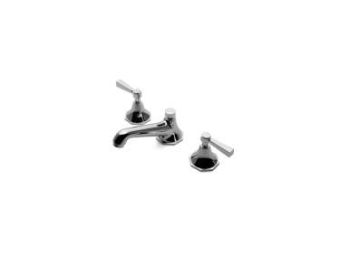 roadster low profile three hole deck mount lavatory faucet  