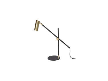 rubn lektor desk lamp black brass  