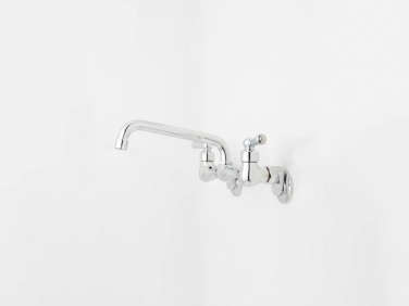 signature hardware wall mount faucet swing spout  