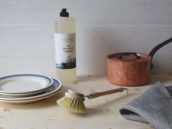 the unscented company’s dish brush 8