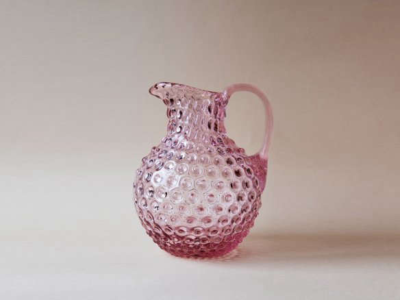 karaff kristall sweet vase pink  