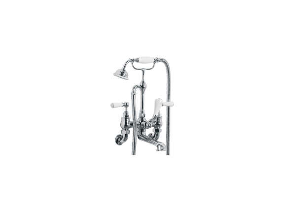 lefroy brooksclassic (1900) wall mounted tub filler with handshower 8