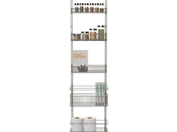 steel frame pantry organizer  