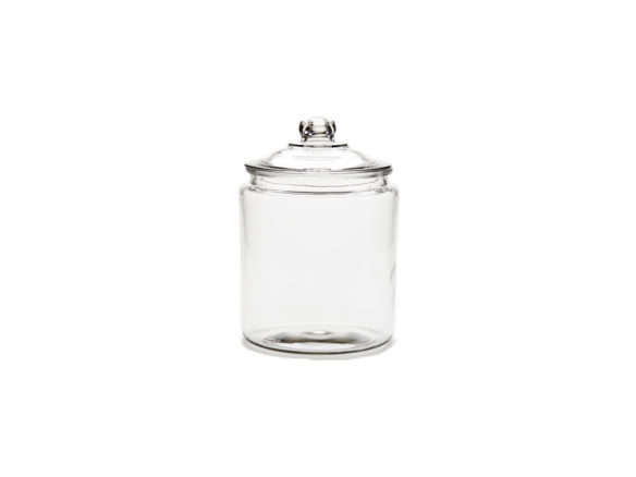 anchor hocking heritage hill jar with glass lid 1  