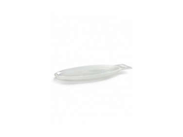 fish and fish paola navone white flat plate  