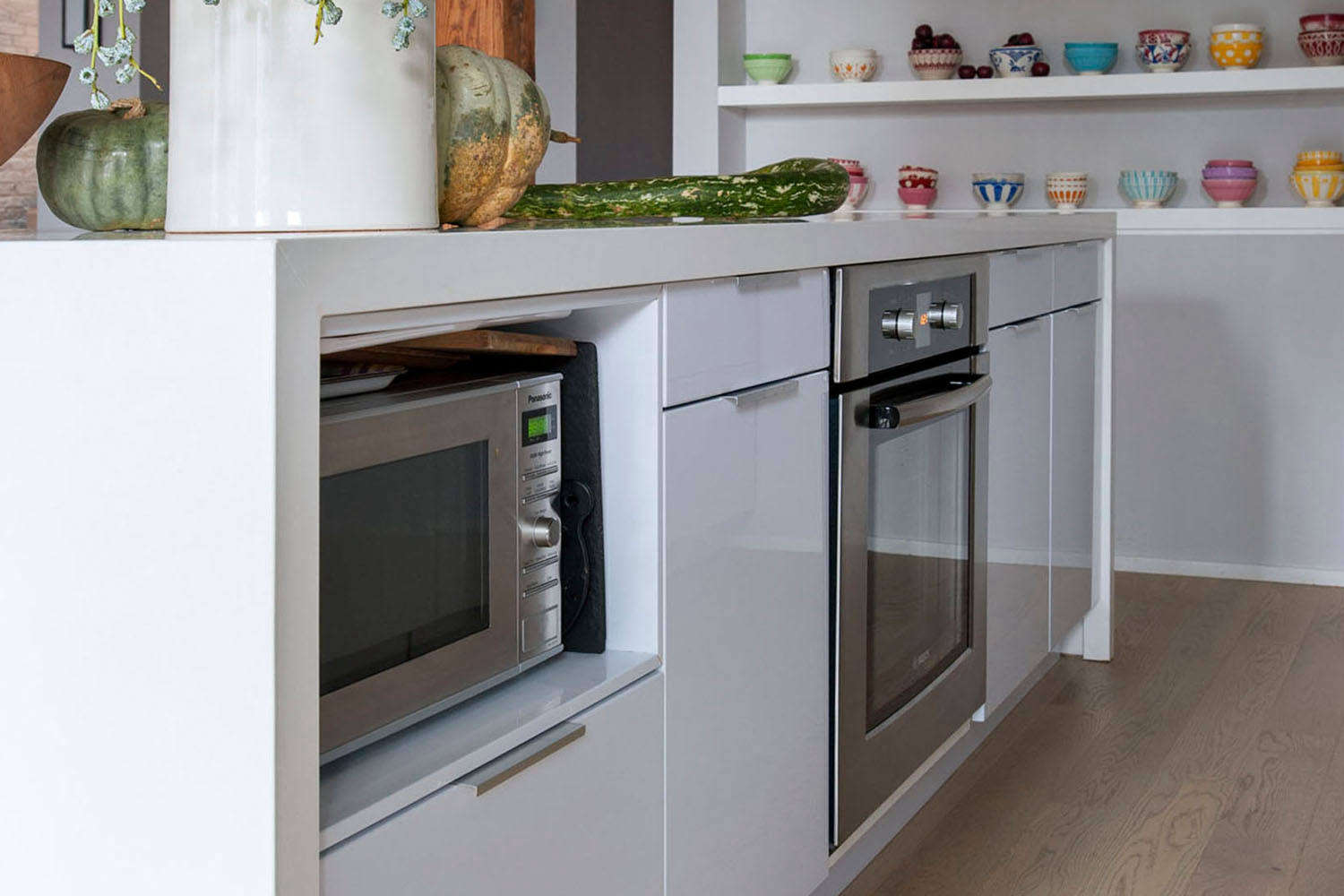 18 Strategies for Hiding the Microwave   Remodelista