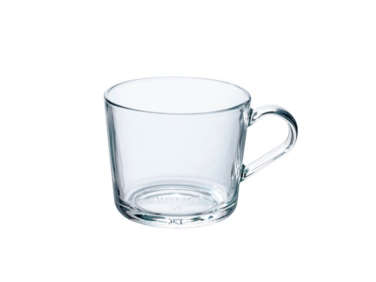 ikea clear glass teacup  